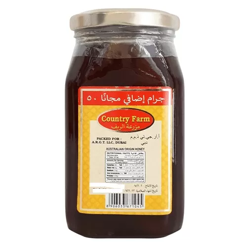 Country Farm 500g 100% Pure Bee Honey