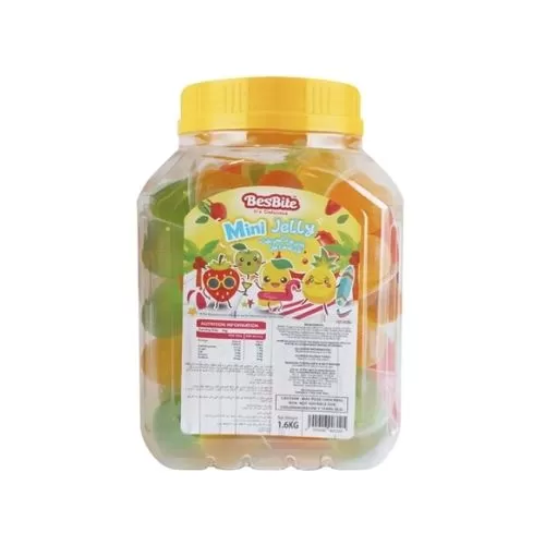 Besbite Mini Jelly Individual Candy 100Pcs Pack - image 2