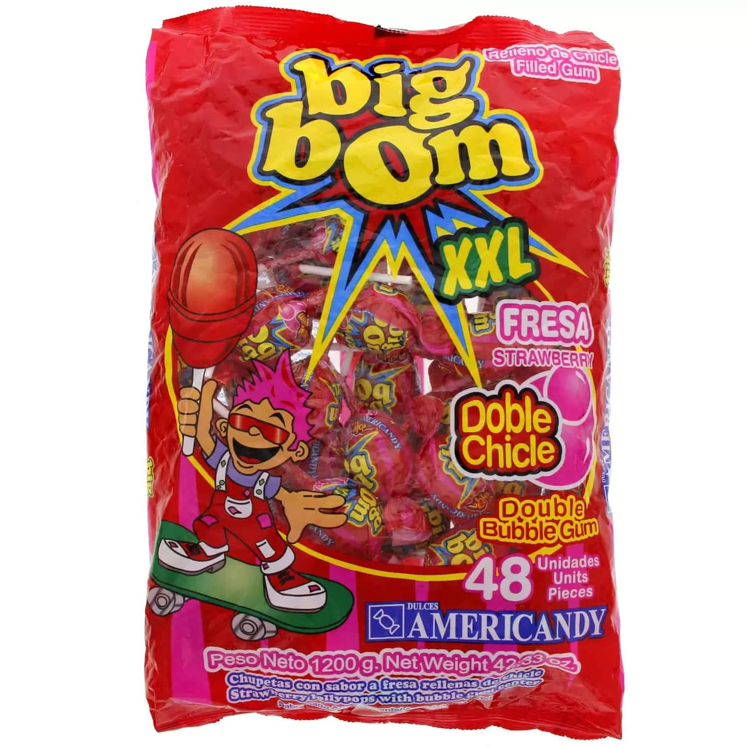 Big Bom Lollipop XXL 48Pcs Pack - image 2