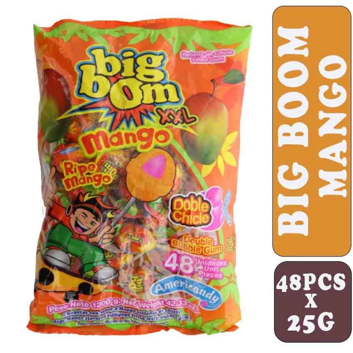 BigBom Lolipop Mango XXL 48 Pcs Pack