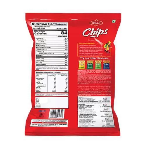 Bikaji Potato Chips Tomato Salsa 35g - image 2