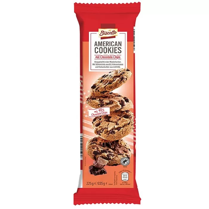 BISCOTTO American Style Cookies 225g