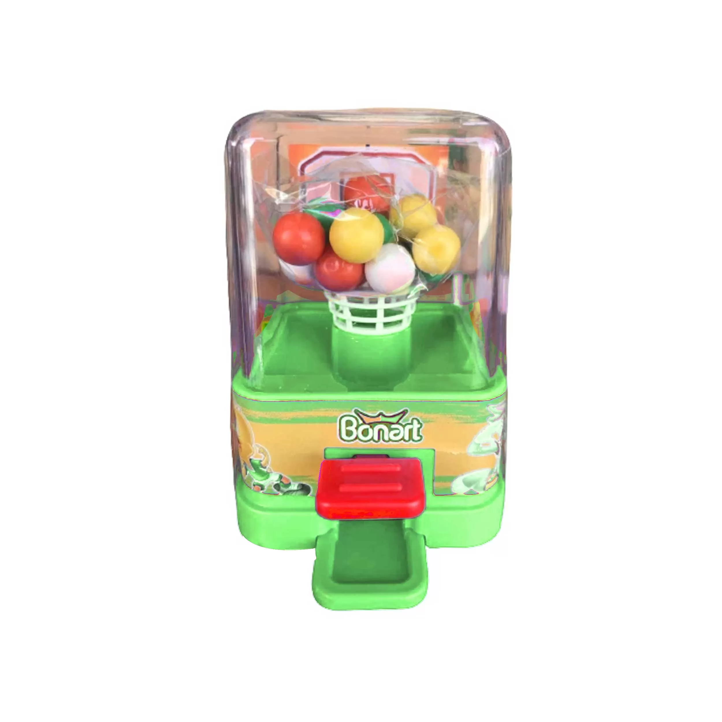 Bonart Basketball Hoop Mixed Gumball Toy 24g - image 2