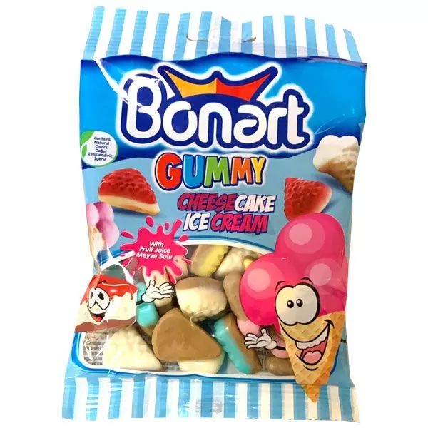 Bonart Gummy Cheesecake Ice Cream Jelly Candy 80g