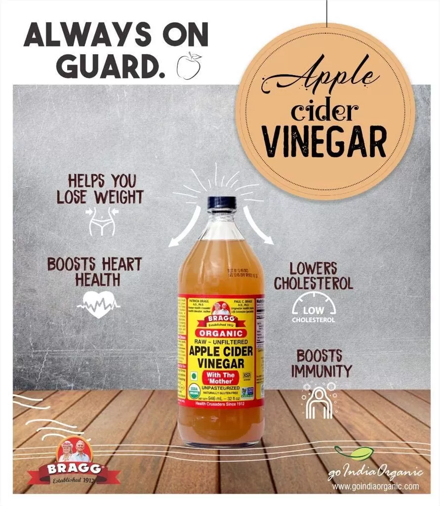 Bragg Organic Raw Apple Cider Vinegar 473 ml