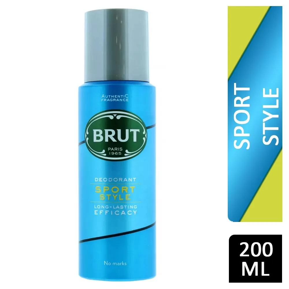 Brut Deodorant Sport Style Body Spray 200ml