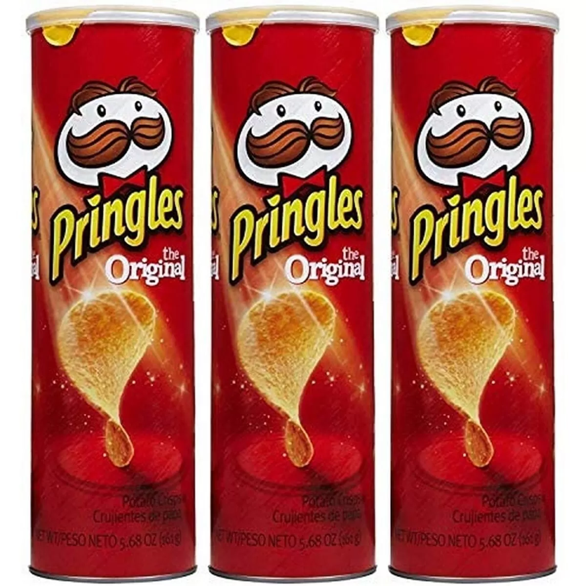 Pringles Potato Chips Hot & Spicy 161Grams