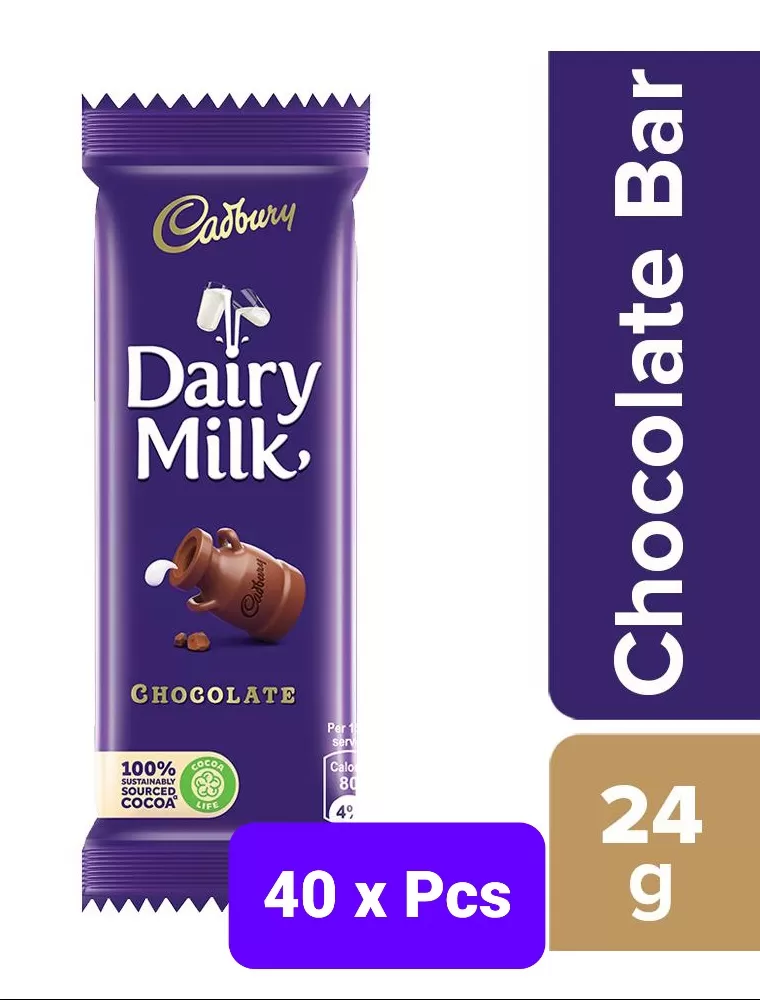 Cadbury Dairy Milk Chocolate 40Pcs Pouch