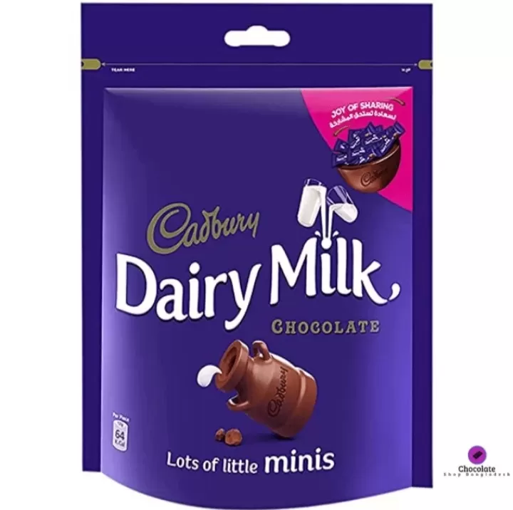 Cadbury Dairy Milk Chocolate Minis 192G Bag