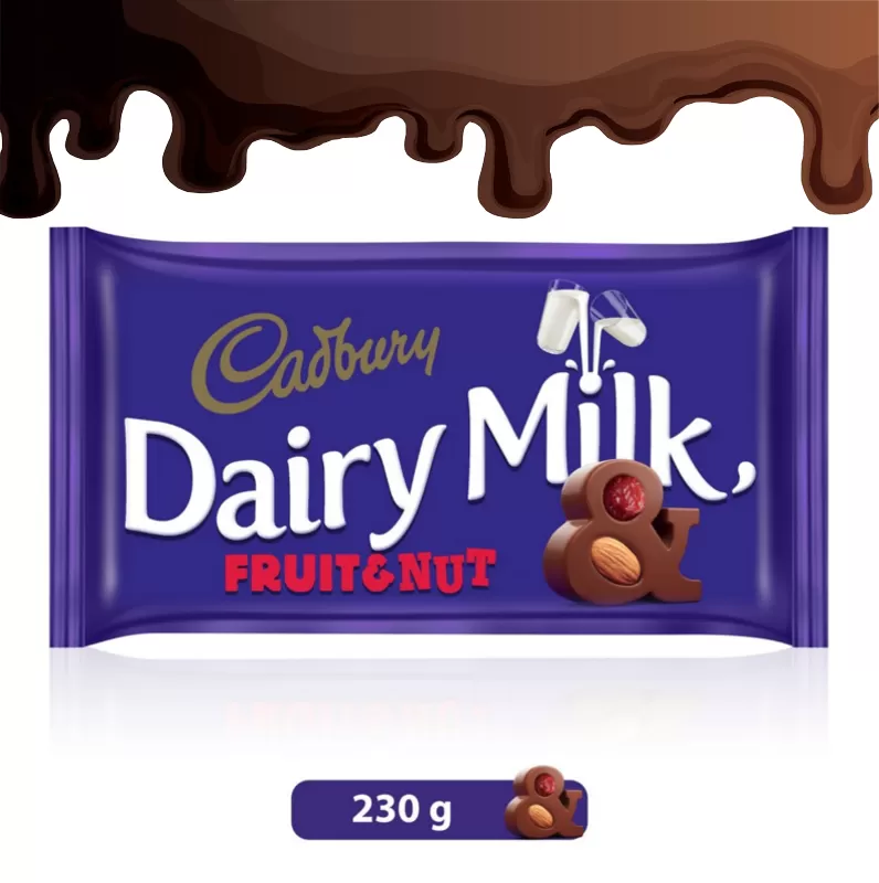 Cadbury Dairy Milk Fruit & Nut 230g