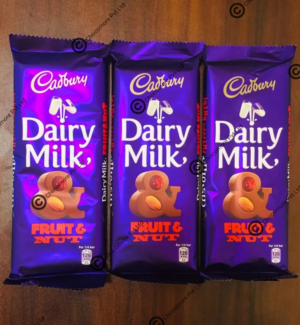 Cadbury Dairy Milk Fruit & Nut 90g x 3Pcs Egypt