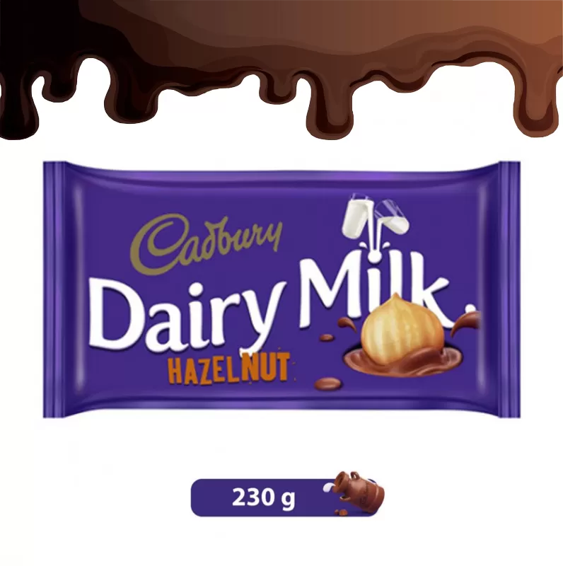 Cadbury Dairy Milk Hazel Nut 230g Chocolate
