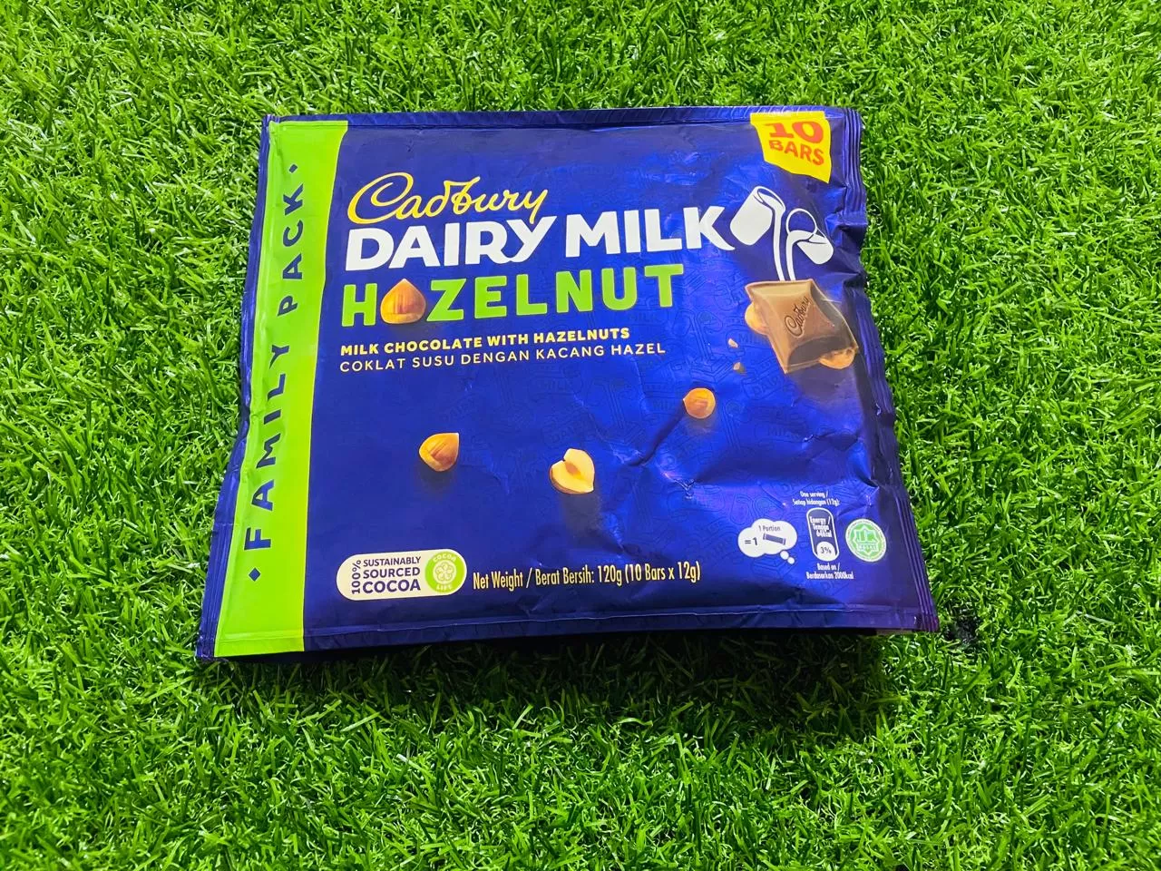 Cadbury Dairy Milk Hazelnut Mini Bars 10pcs 120g - image 2