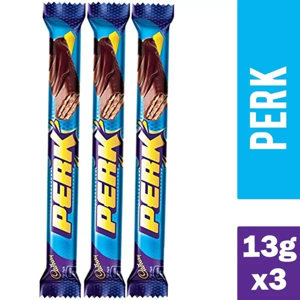 Cadbury Perk Chocolate Bar 13g 3Pcs