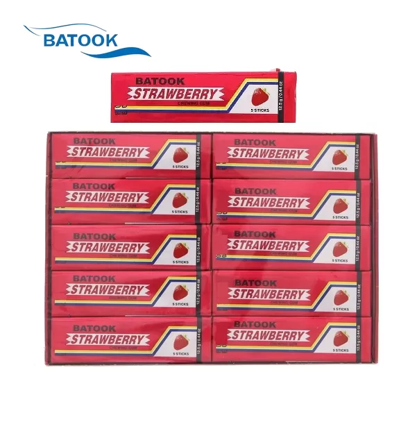 Batook Chewing Gum Strawberry 20Pcs Pack - image 1