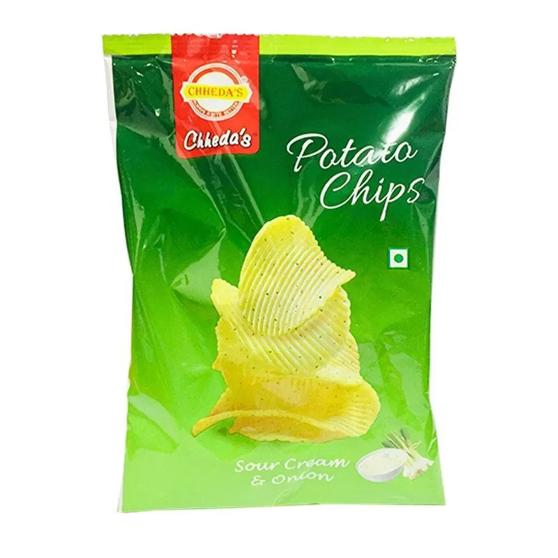 CHHEDAS Potato Chips Sour Cream & Onion, 45g x3pcs