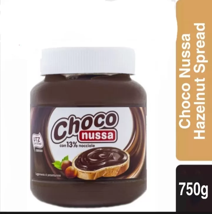 Choco Nussa Chocolat Hazelnut Spread 750g