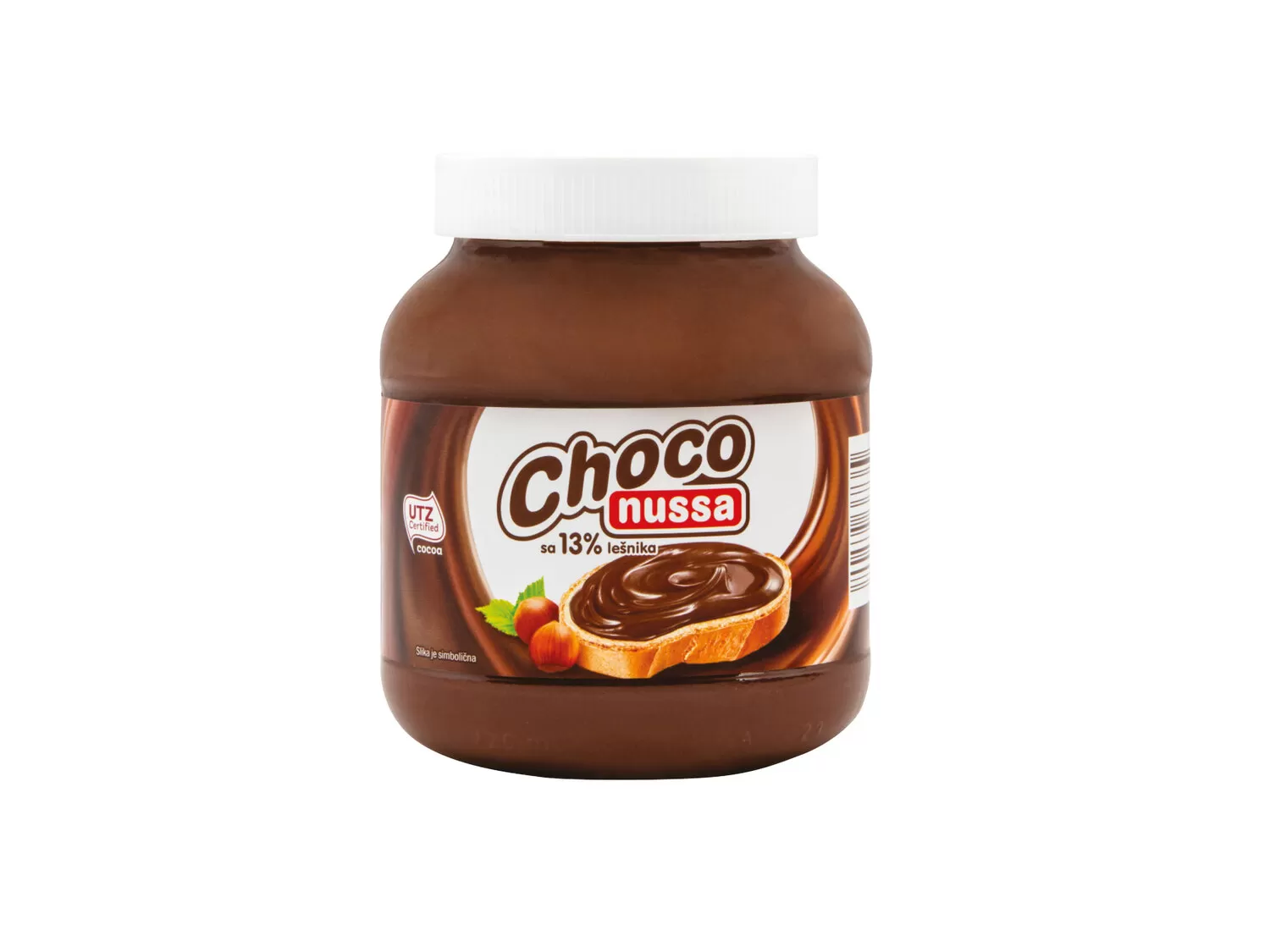 Choco Nussa Chocolat Hazelnut Spread 750g - image 3