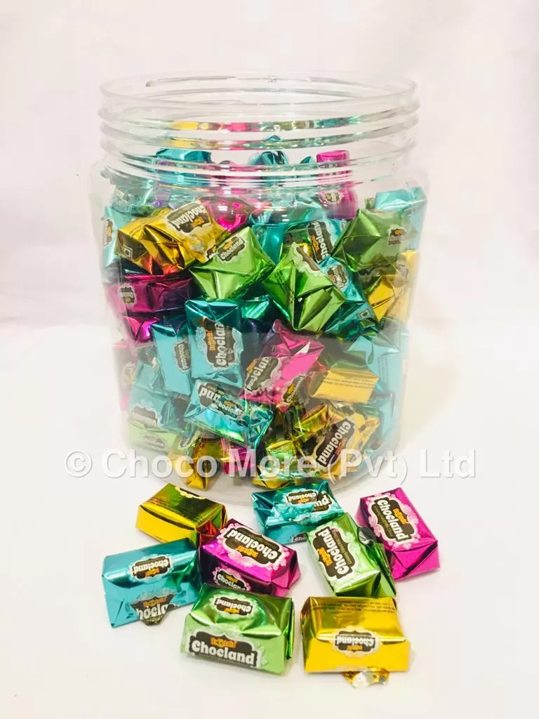 Chocoland Cream Filled Milk Chocolate 125 Pcs Tub