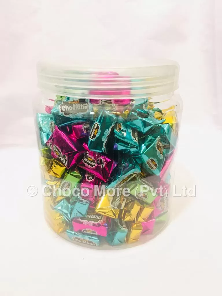 Chocoland Cream Filled Milk Chocolate 125 Pcs Tub - image 2