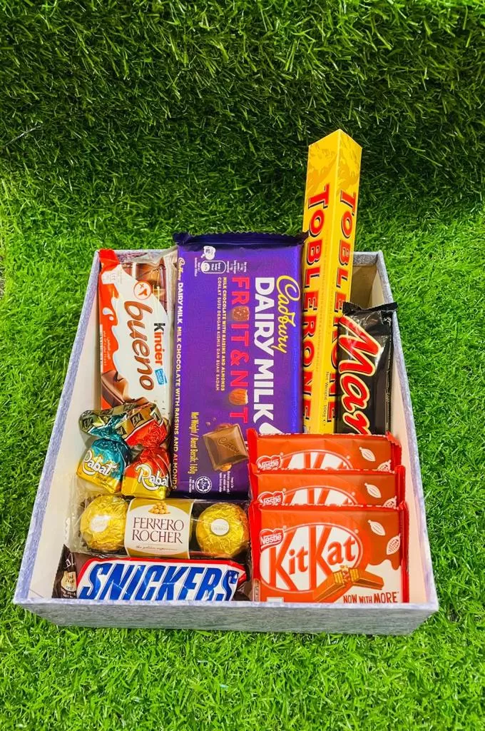 Cadbury Toblerone Kitkat Ferrero Chocolate Gift Box - image 2