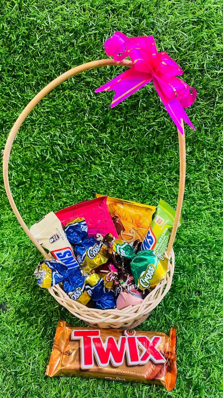 Chocolate Gift Hamper with Twix Snickers Della Truffle - image 2