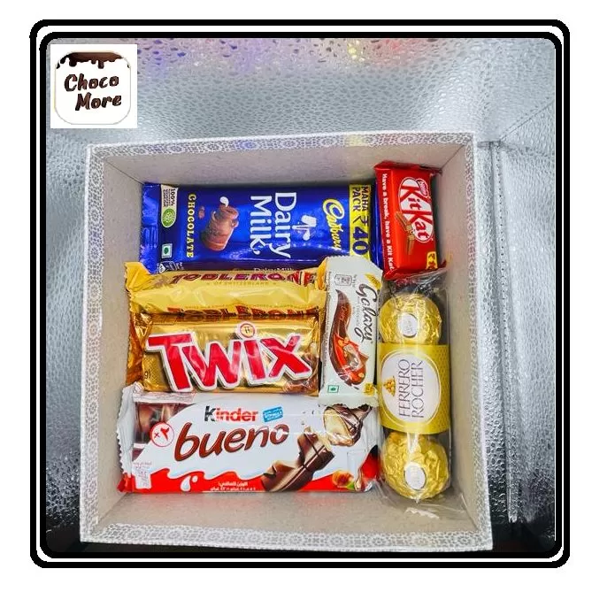 Assorted Chocolates Gift Hamper for Valentine Birthday