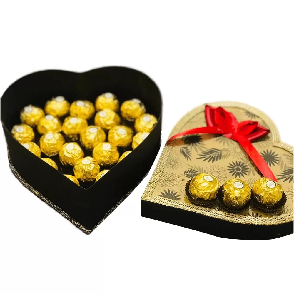 Ferrero Rocher Heart Box Chocolate Gift Valentines Birthday
