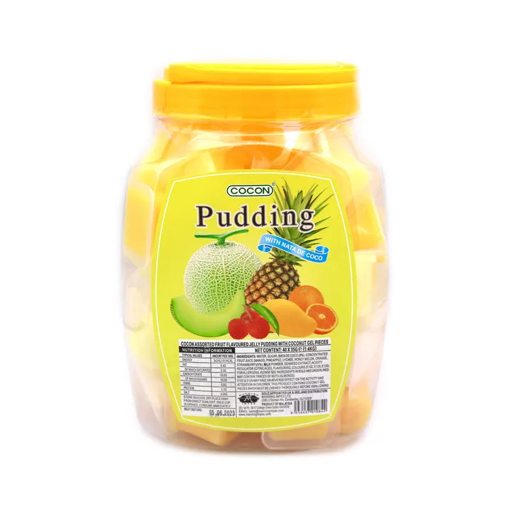 Cocon Mixed Mini Pudding 25 Pieces With Nata De Coco - image 3