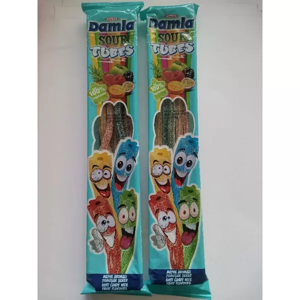 Damla Sour Tubes Soft Candy 35g - image 2