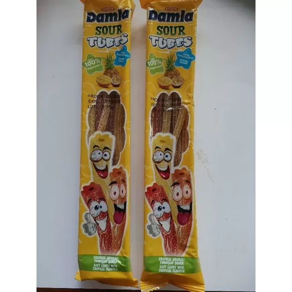 Damla Sour Tubes Soft Candy 35g - image 3