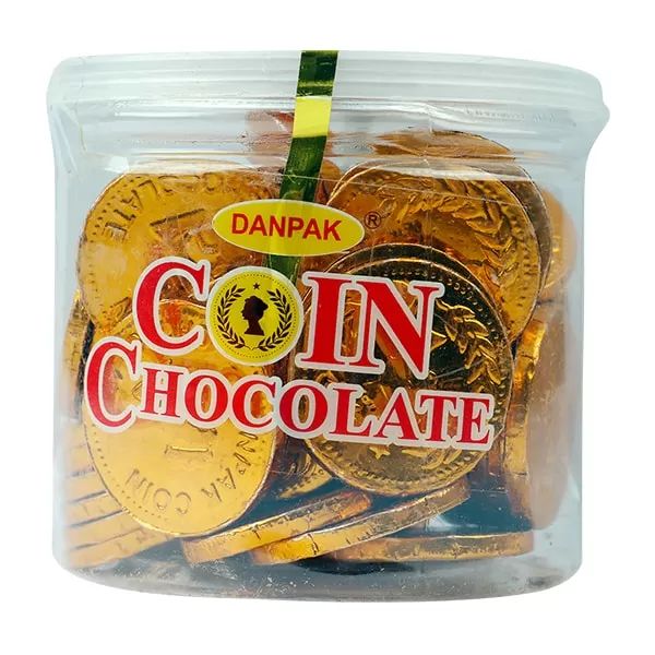 Danpak Gold Coin Chocolate Box 50Pcs - image 2