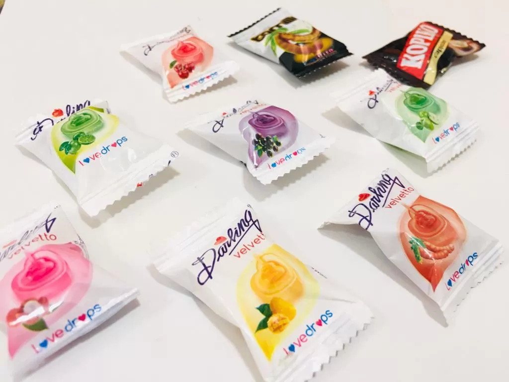 Darling Heart Toffees High Quality Candies x100