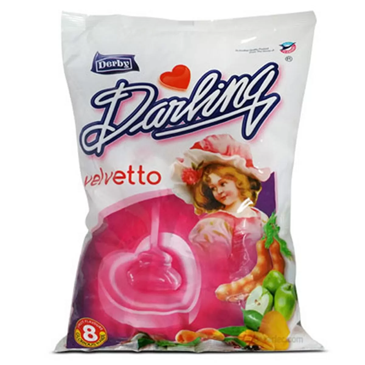 Darling Heart Toffees High Quality Candies x166 Pcs Random Flavors