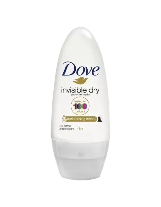 DOVE ANTIPERSPIRANT ROLL-ON DEODORANT INVISIBLE DRY 50ML