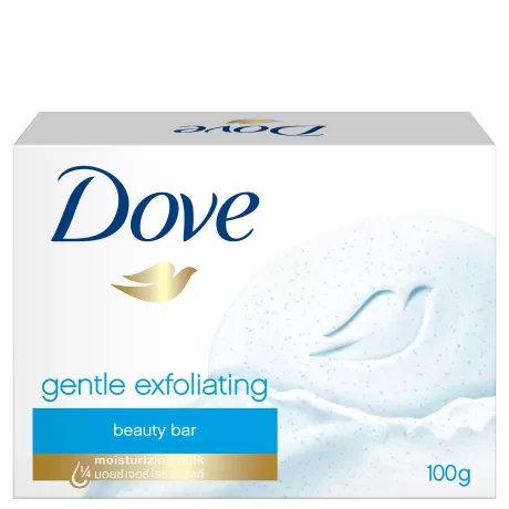 Dove Gentle Exfoliating Beauty Bar 100g - image 2