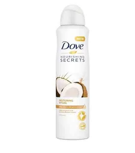 DOVE RESTORING RITUAL COCONUT OIL BODY SPRAY 250ML