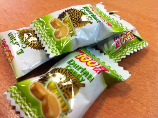 Generic Toffees Durian Candy 50Pcs Real Taste Halal - image 2