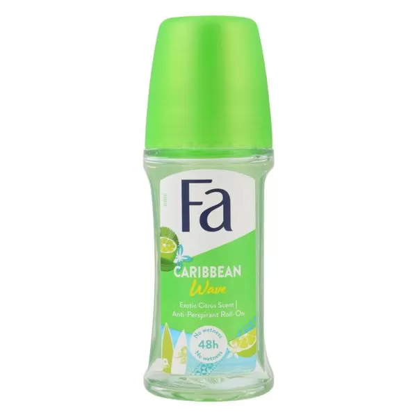 FA Carebbean Wave 48H Anti-Perspirant Roll On 50mL