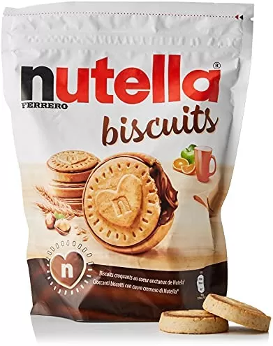Ferrero Nutella-Hazelnut Chocolate Sandwich Biscuit 304g