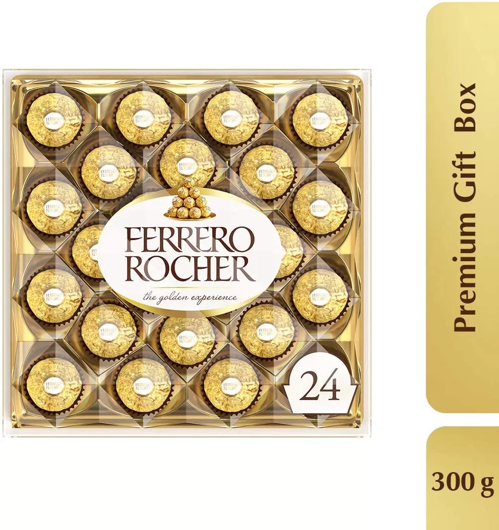 Ferrero Rocher Premium Chocolates 24 Pieces, 300 g - image 1