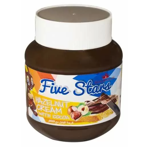 Five Star Turkish Hazelnut Milk Bitter Premium Chocolate Spread