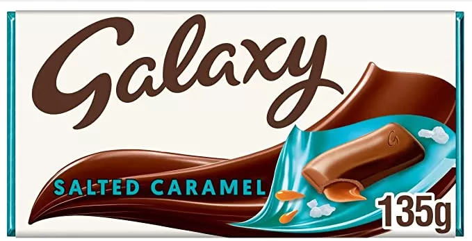Galaxy Salted Caramel Chocolate Bar - image 1