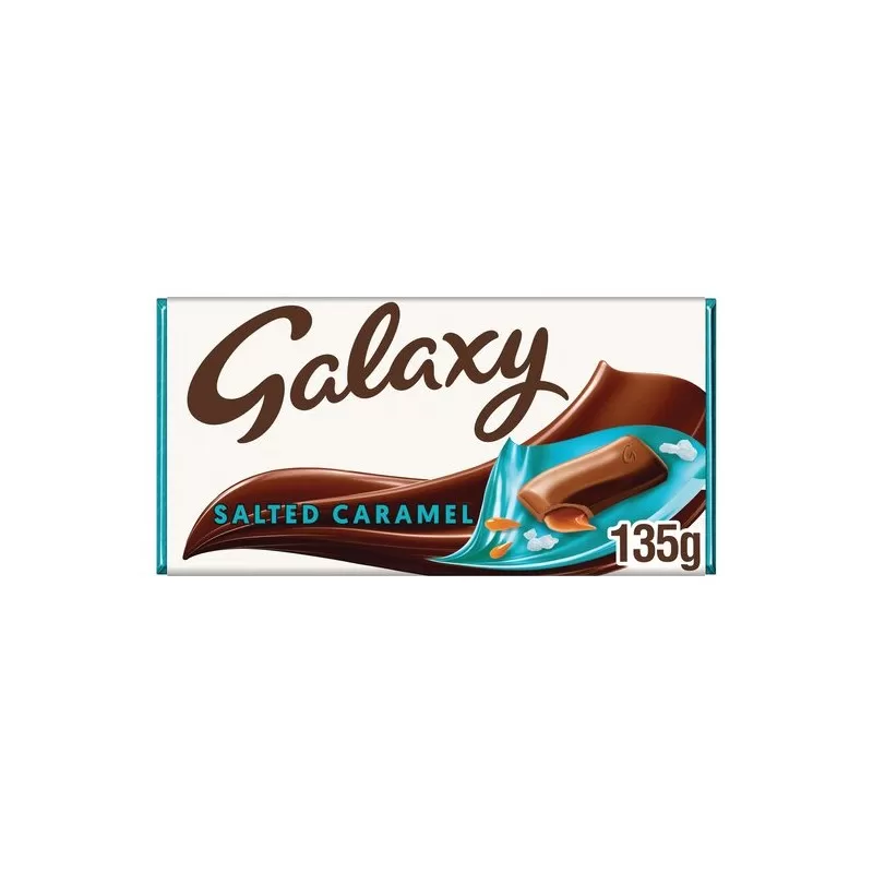 Galaxy Salted Caramel Chocolate Bar - image 2