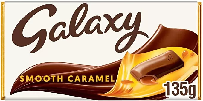 Galaxy Smooth Caramel Chocolate Bar, 135g - image 2
