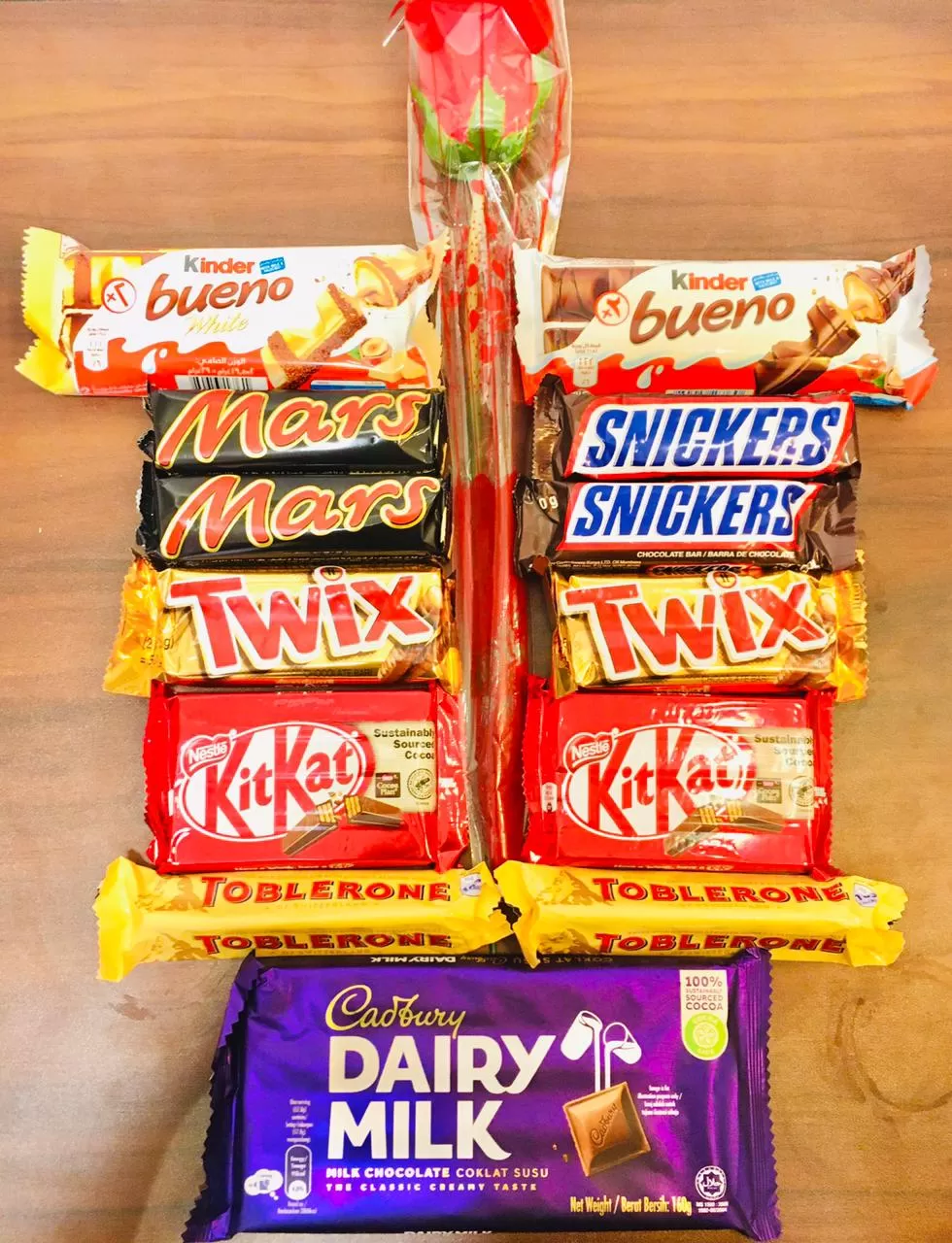 Gift Chocolate Collection Cadbury Toblerone Kitkat