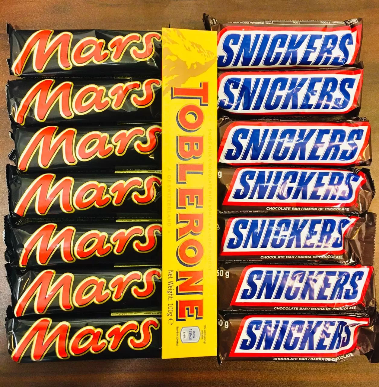 Snickers Mars Toblerone Gift Chocolate Combo x 15 Pcs