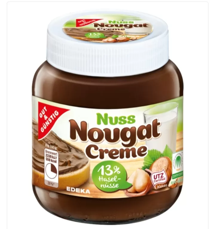 Good & Cheap Nut Nougat Cream Hazelnut Chocolate Spread 400g