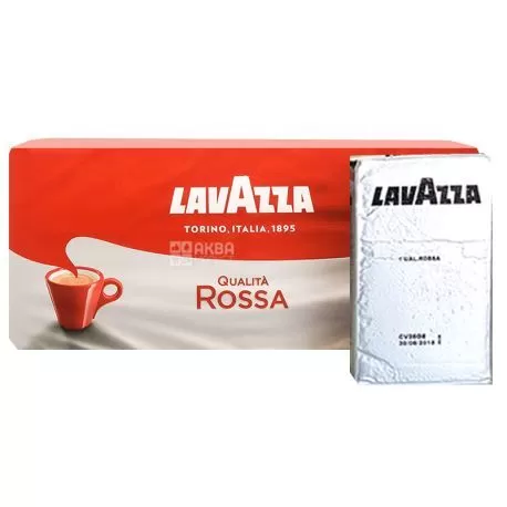 LAVAZZA Qualita Rossa Ground Coffee Soluble 1Kg