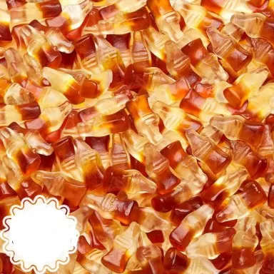 Haribo Happy Cola Bottles Gummi Candy 160g - image 3